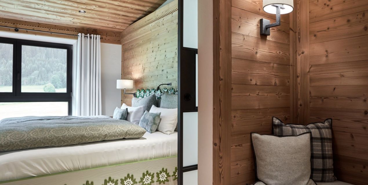 Master bedroom with ensuite dressing room