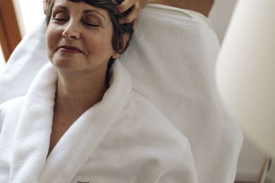 Entspannen und den Kopf frei machen