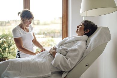 Entspannen von Kopf bis Fuß