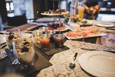 Selbstgemachte Marmelade und regionale Produkte